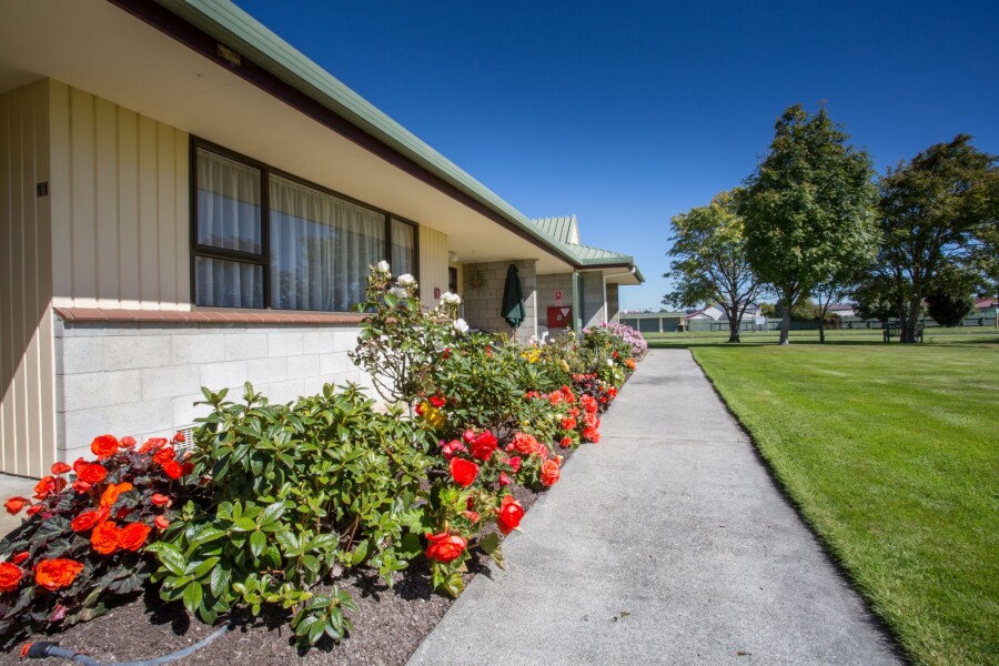 Spacious grounds