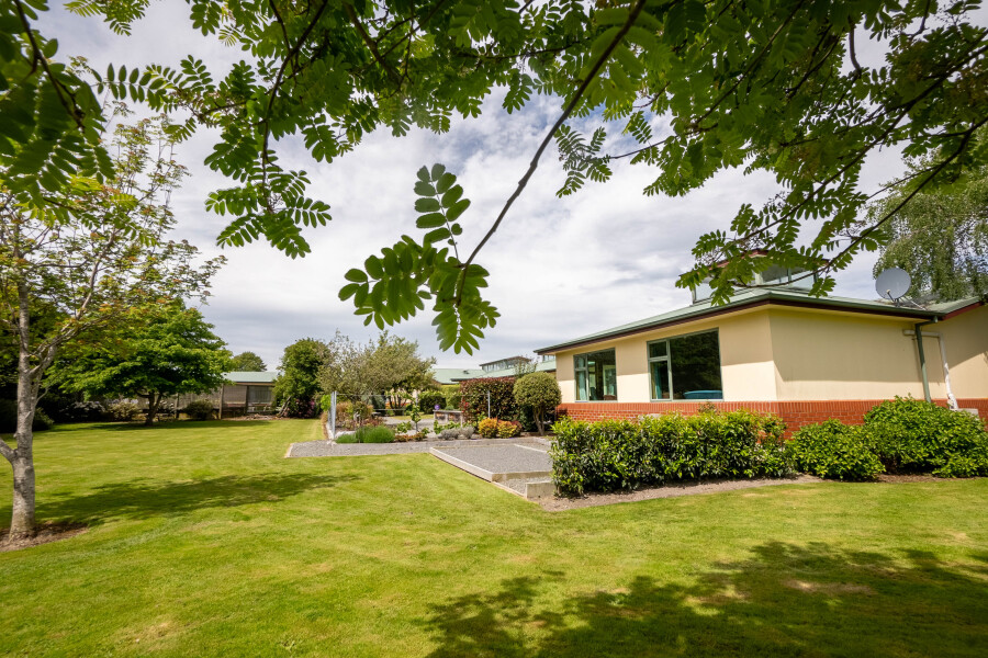 Spacious grounds